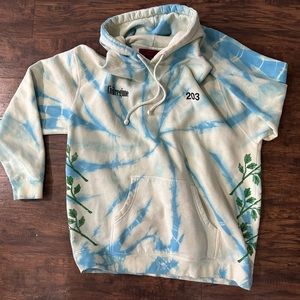 civil regime M hoodie sweatshirt our time is now ROSES tie dye sold out style